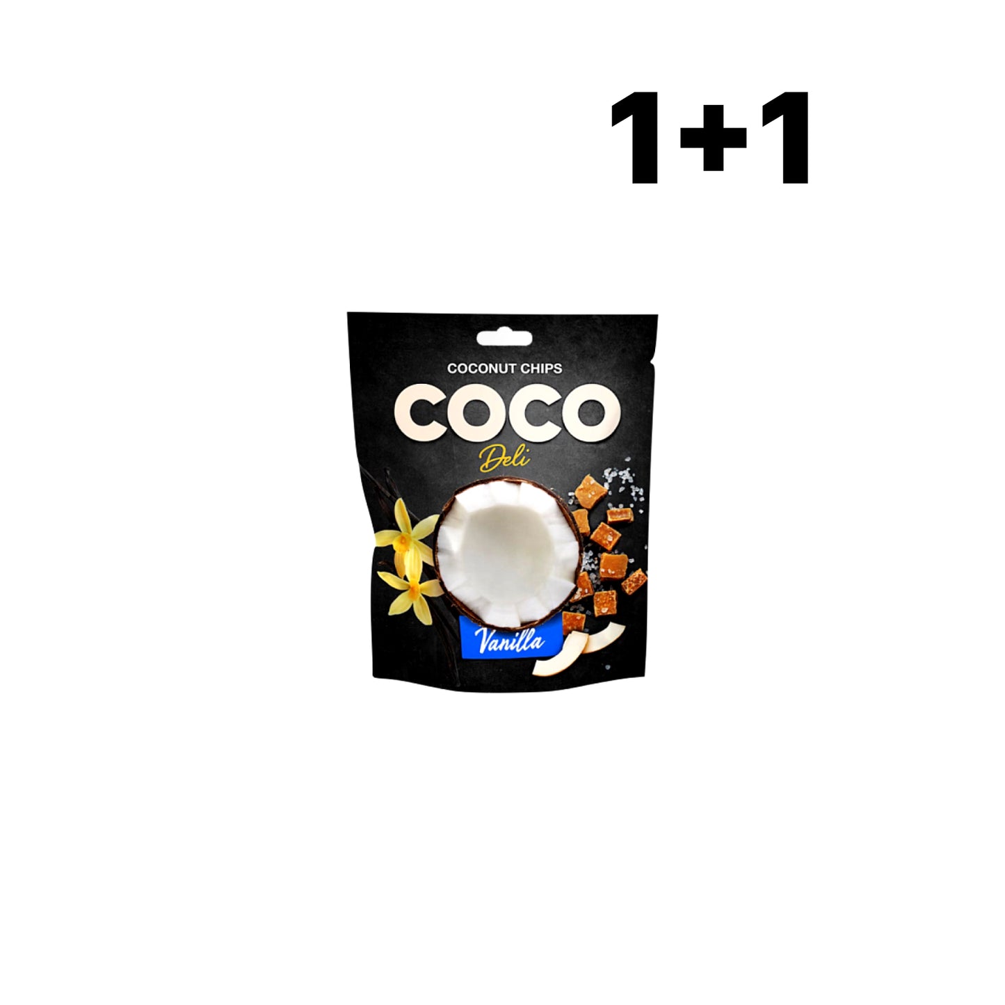 Coconut Crisps Coco Deli with parmesan, 30 gr.