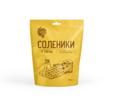 Снеки світу Соленики з сиром, 85 гр.