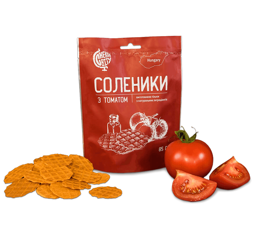 Solenyky with tomato, TM Snacks of the World, 85 gr.