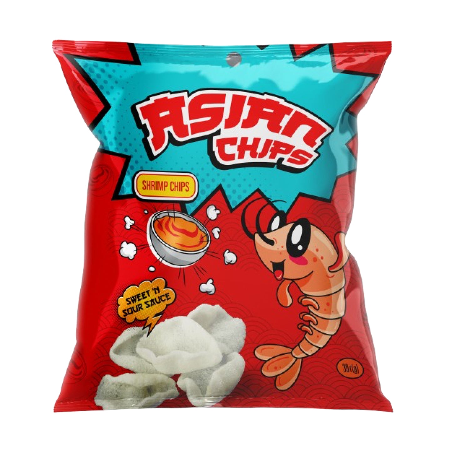 Shrimp Chips Shrips original, 50 gr.