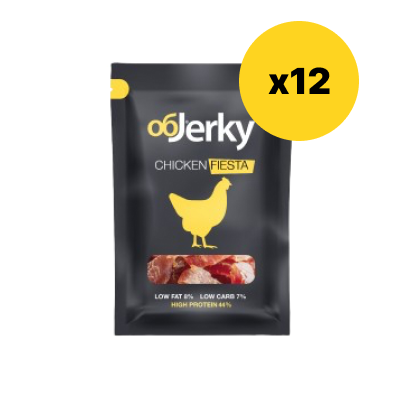 ObJerky Курятина Фієста в'ялена 12 x 25 гр.