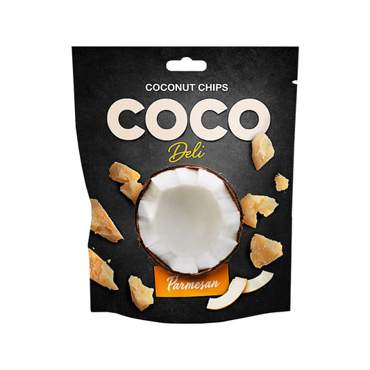 Кокосові чипси Coco Deli з пармезаном, 30 гр.