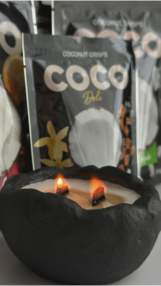Кокосовий Бокс з соєвою свічкою
