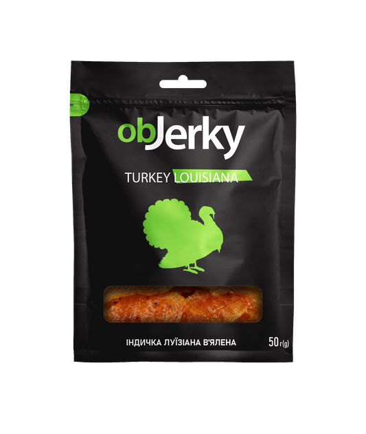 ObJerky Turkey Louisiana, 50 gr.