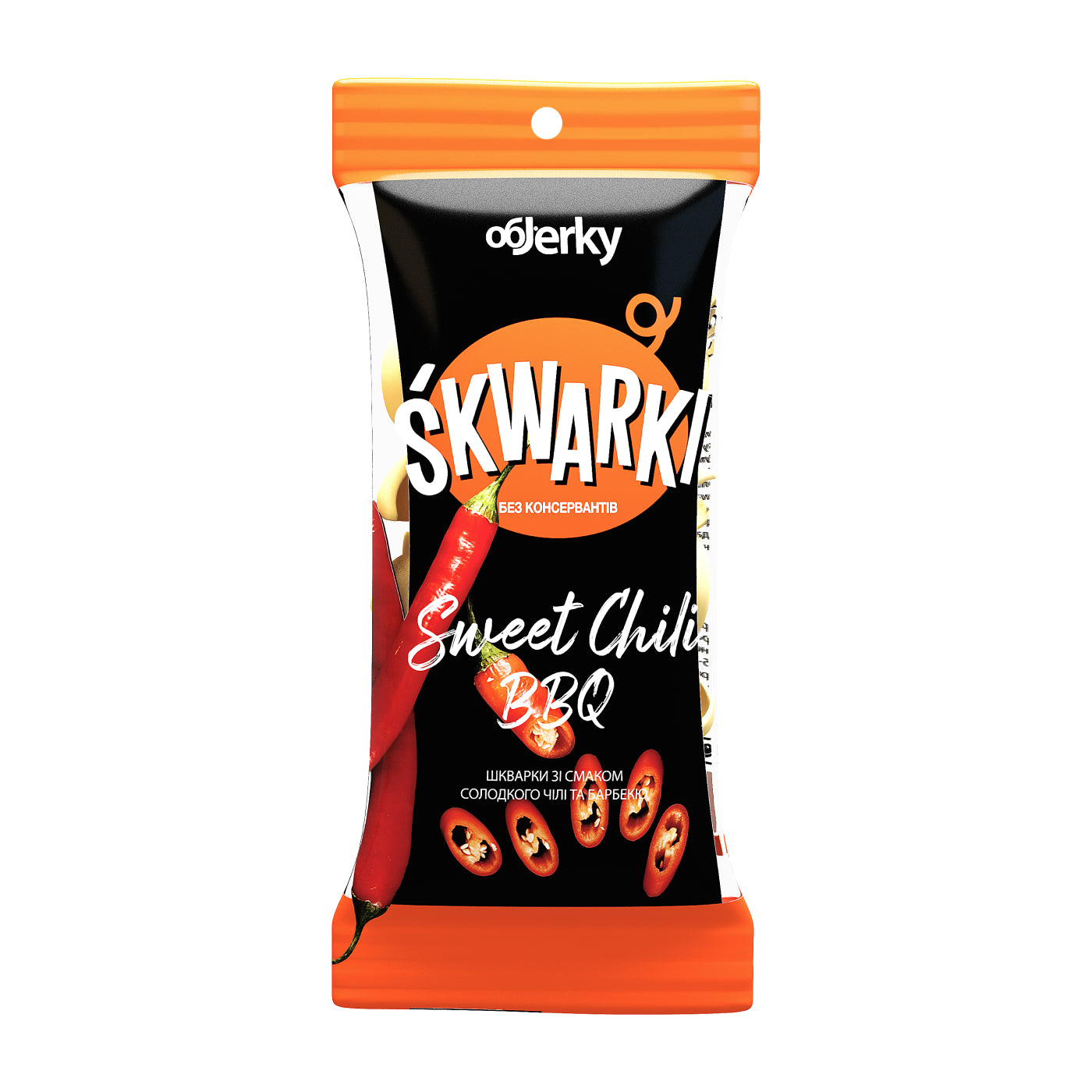 Skwarki Sweet chili BBQ, 50 gr.