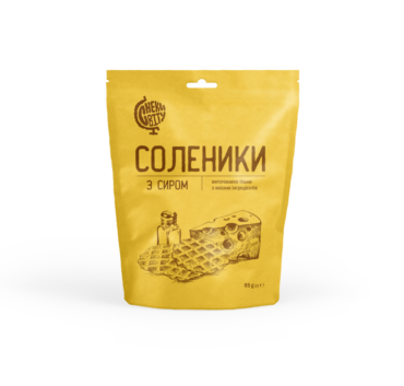 Solenyky with cheese, TM Snacks of the World, 85 gr.