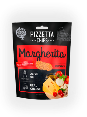 Pizzetta chips Margarita, 70 gr.